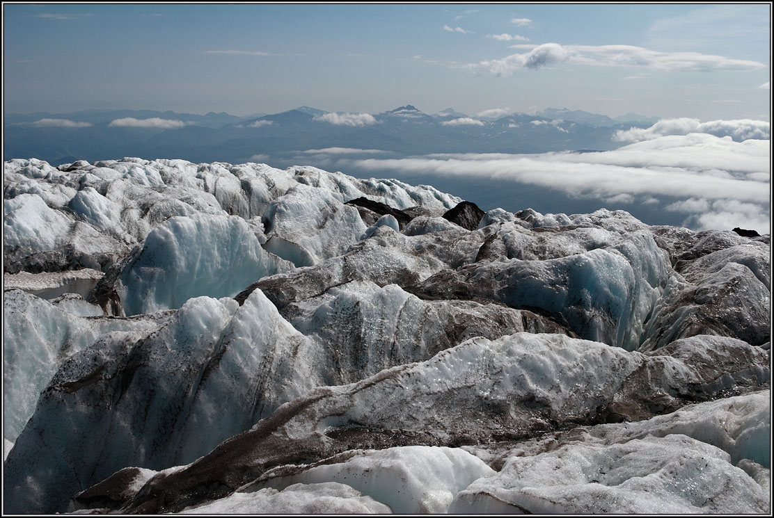 Лед Ичинского вулкана