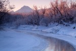 Утро холодной реки