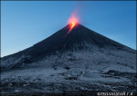 Ключевской вулкан 24 октября 2020 г